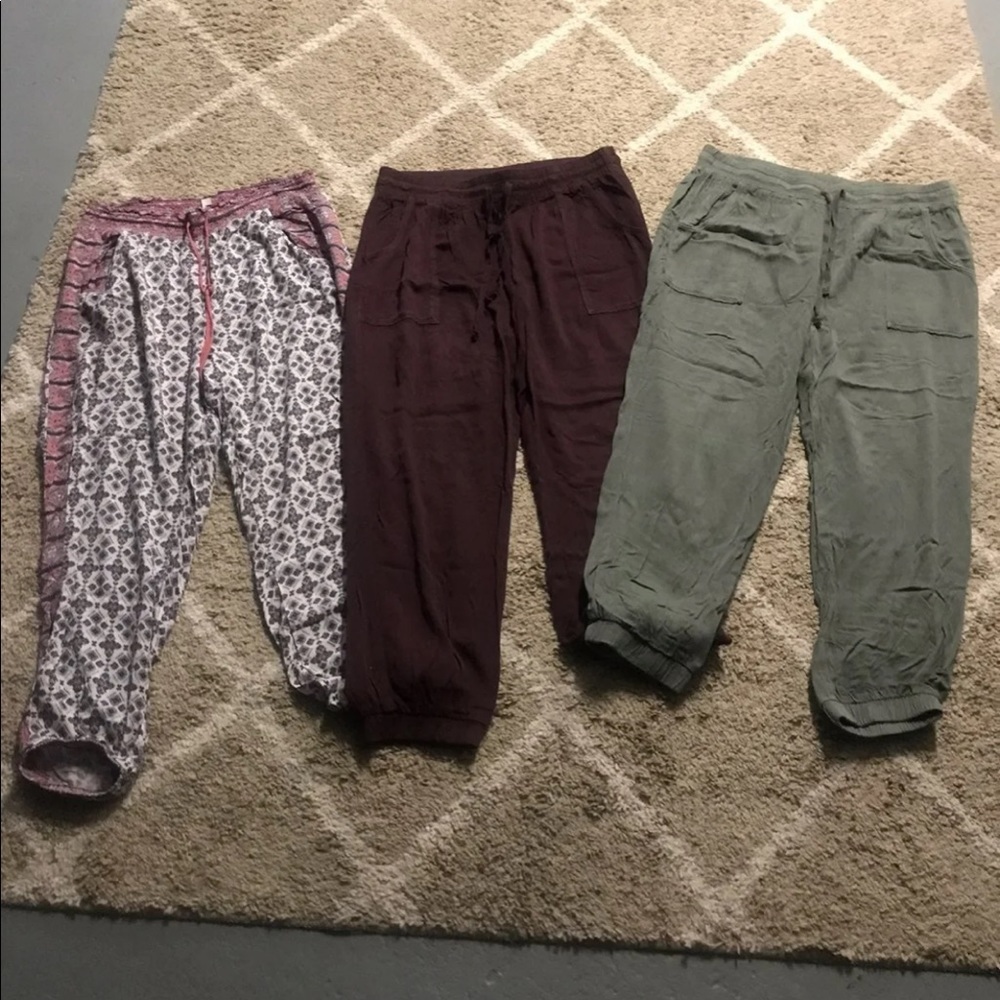 3 pair of American Eagle pants